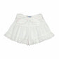 White Eyelet Skort