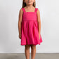 Mayoral 3926 Hot Pink Girl Satin Dress
