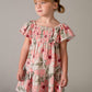 Mayoral 3932 Girl Printed Smocked Dress