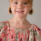 Mayoral 3932 Girl Printed Smocked Dress