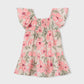 Mayoral 3932 Girl Printed Smocked Dress