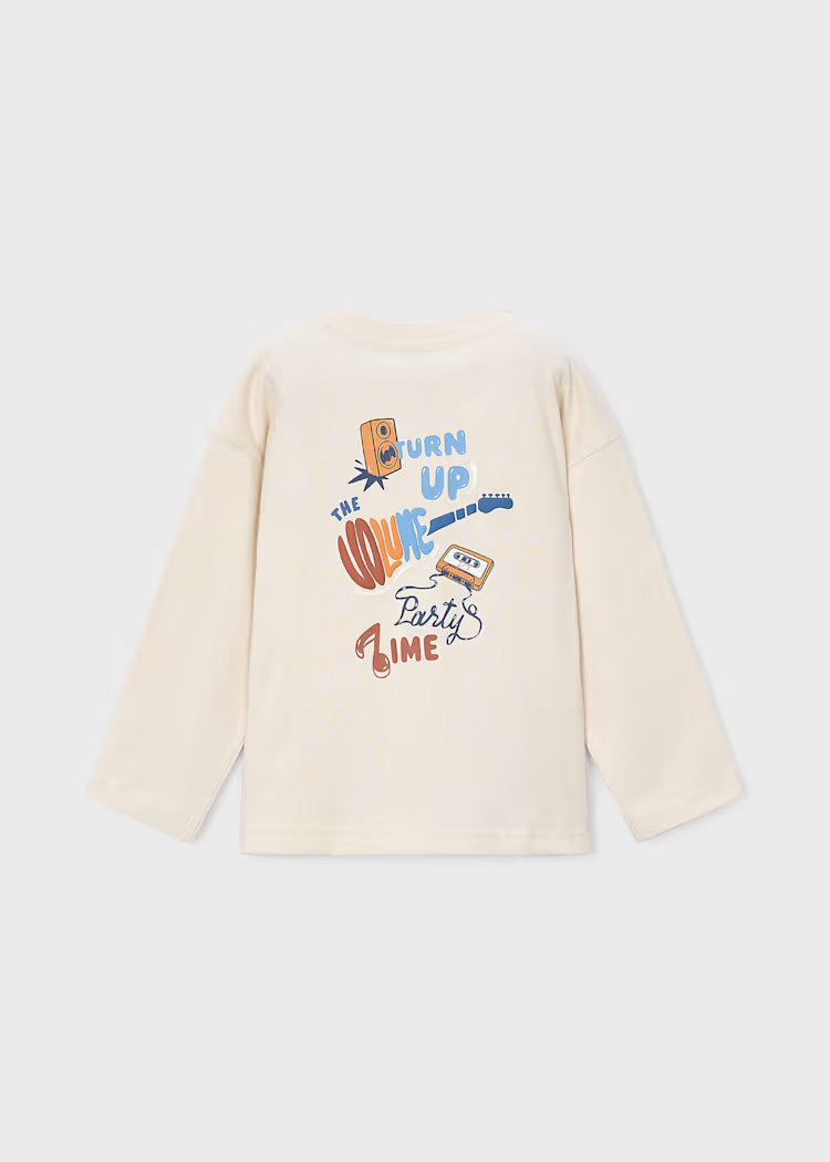 Mayoral 4016 Guitar Back Graphic T-Shirt