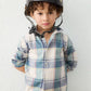 Mayoral 4102 Blue Plaid Shirt