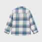 Mayoral 4102 Blue Plaid Shirt