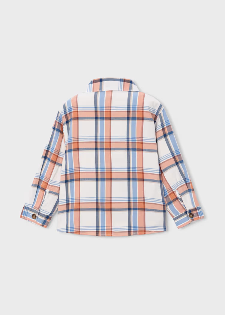 Mayoral 4142 Plaid Overshirt