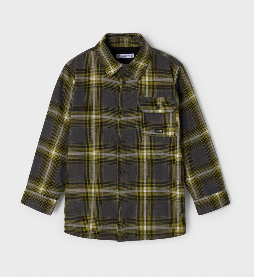 Aceite Plaid Shacket