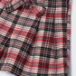 Rojo Plaid Skort