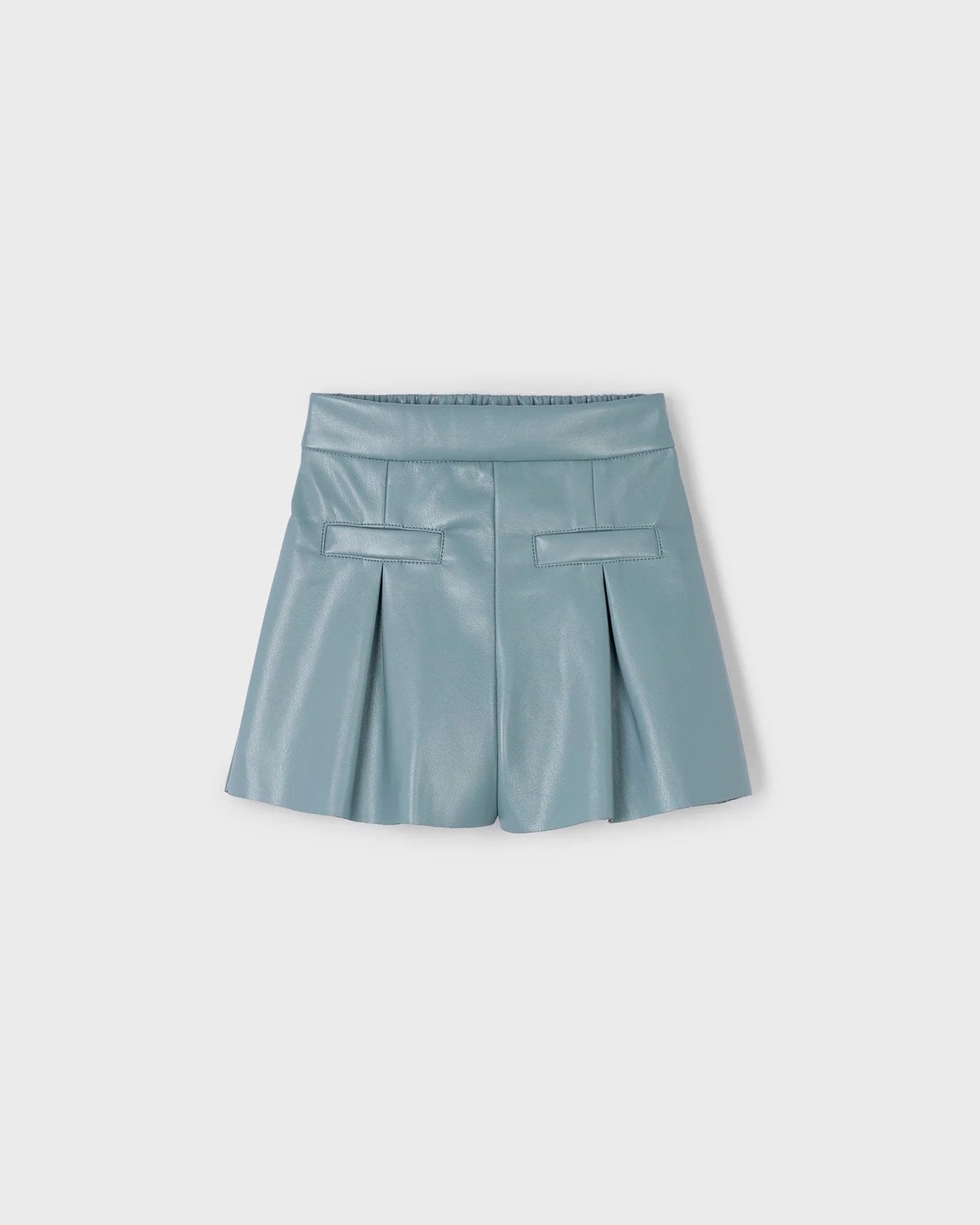 Mayoral 4223 Girls Pleather Shorts