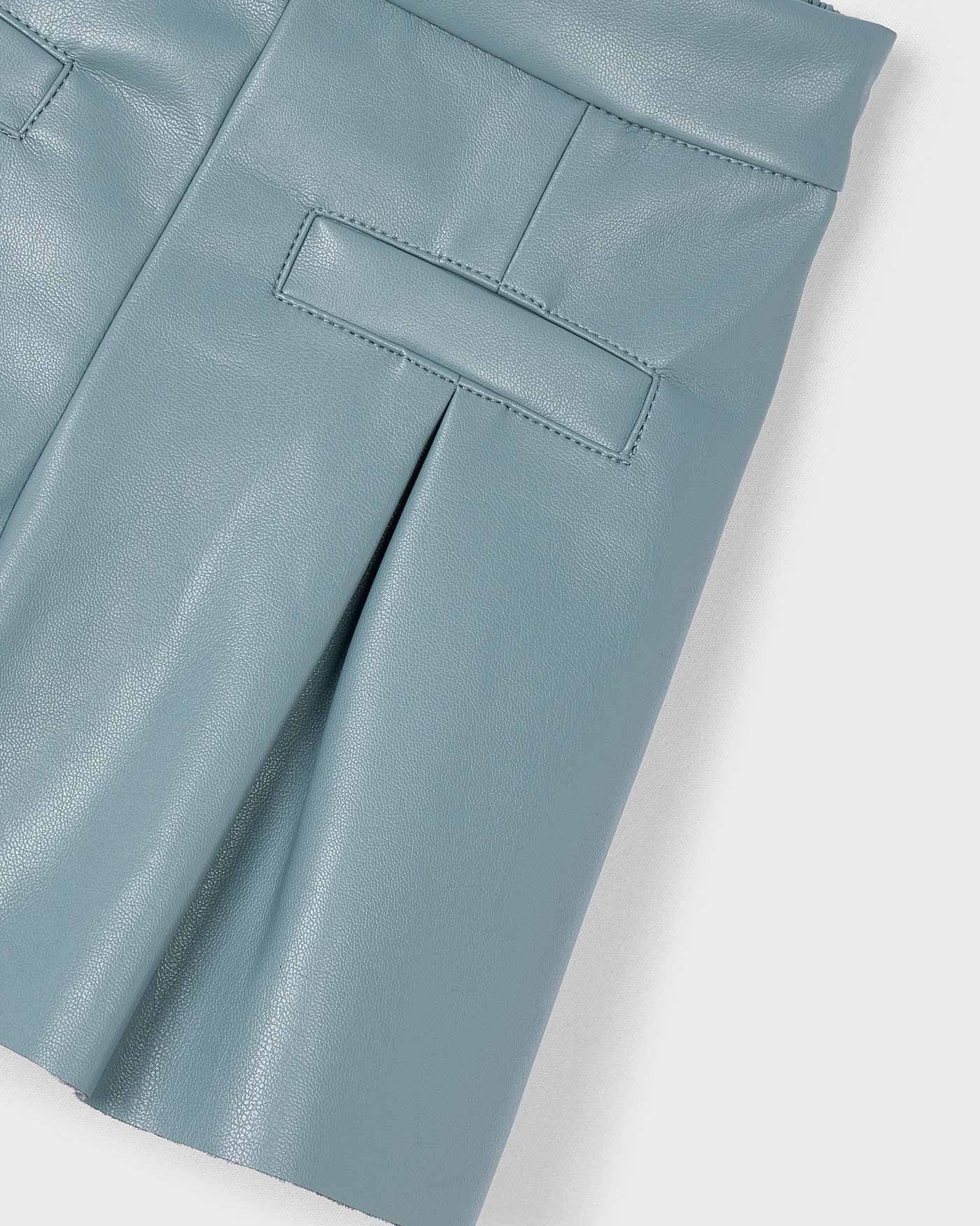 Mayoral 4223 Girls Pleather Shorts