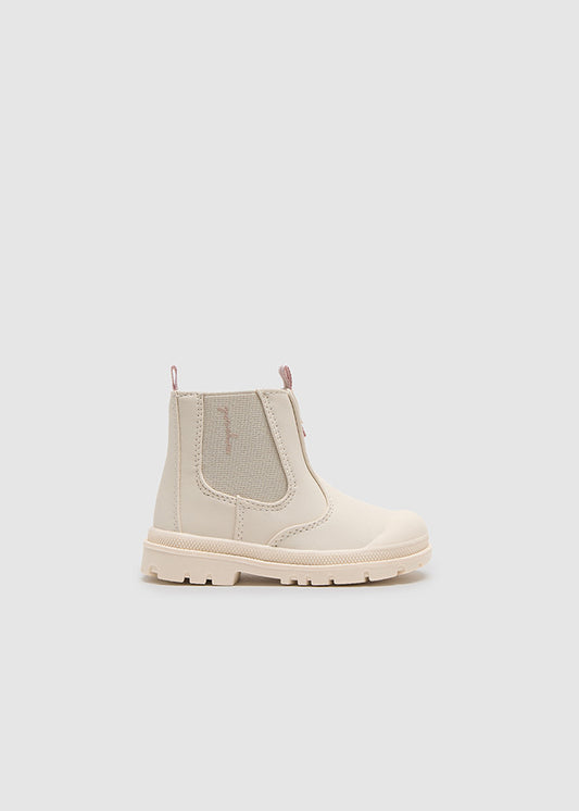 Cream Chelsea Boot