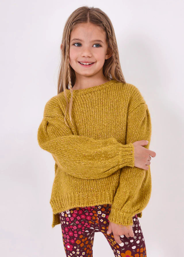 Mustard Sparkle Sweater