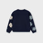 Mayoral 4303 Floral Sweater