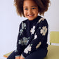 Mayoral 4303 Floral Sweater