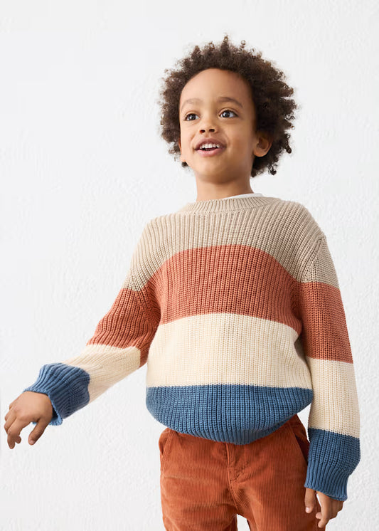 Mayoral 4305 Colorblock Sweater