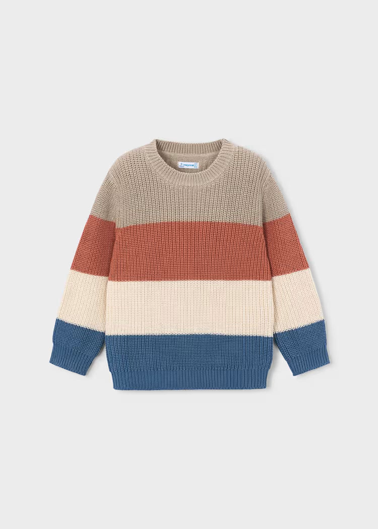 Mayoral 4305 Colorblock Sweater