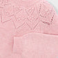 Mayoral 4318 Girl Pink Pointelle Sweater