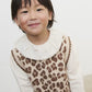 Mayoral 4329 Leopard Print Knit Vest