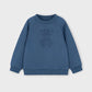 Mayoral 4405 Embossed Motorcycle Pullover Sweatshirt