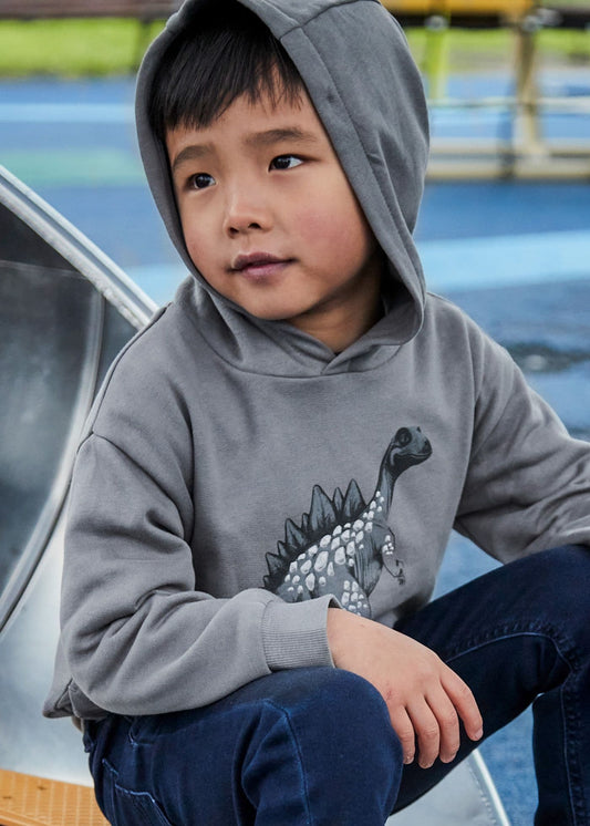 Mayoral 4407 Boys Embossed Print Sweatshirt