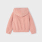 Pink Fleece Zip Up Lightweight Jacket