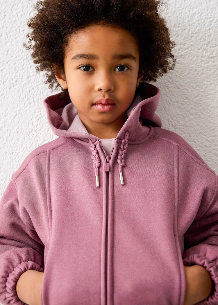 Mayoral 4423 Violet Zip-Up Hoodie