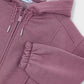 Mayoral 4423 Violet Zip-Up Hoodie