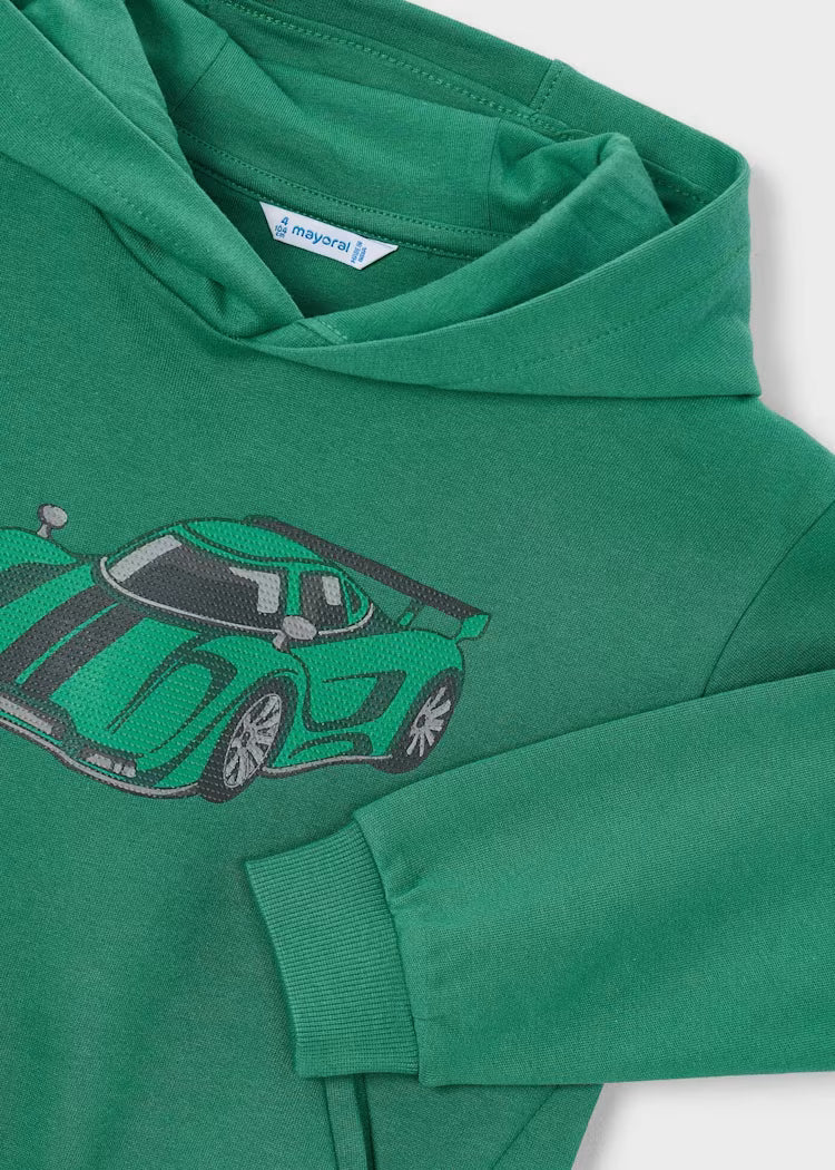 Mayoral 4455 Car Embossed Sweatshirt