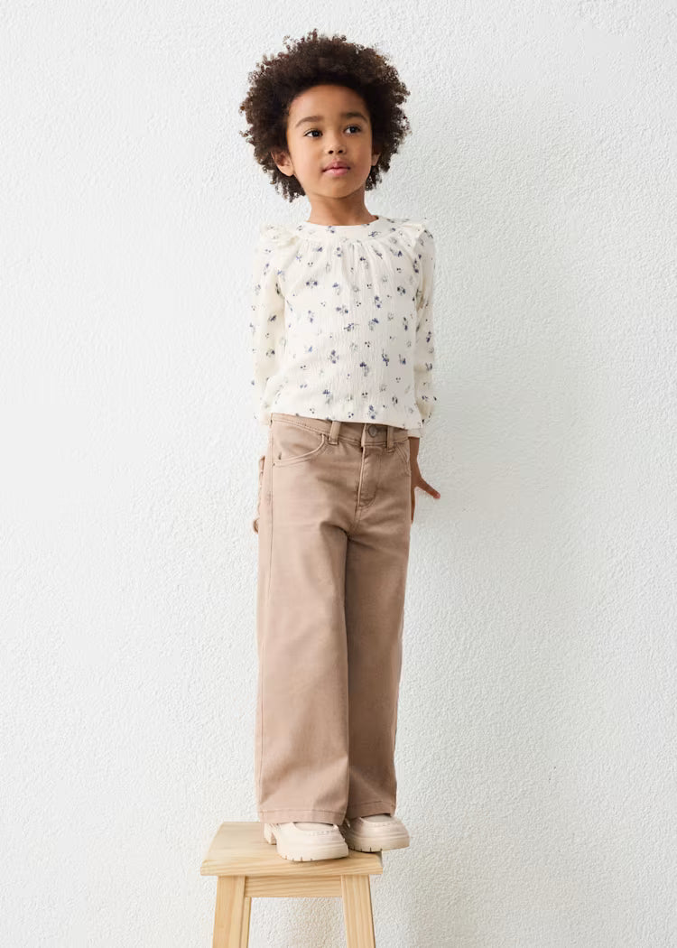 Mayoral 4521 Taupe Twill Pants