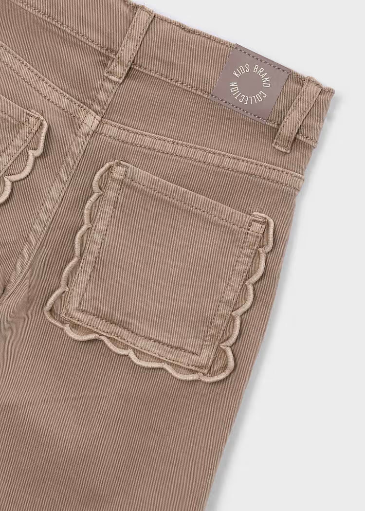 Mayoral 4521 Taupe Twill Pants