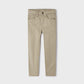 Khaki Soft Slim Fit Pants