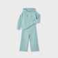 Teal Tricot Matching Set