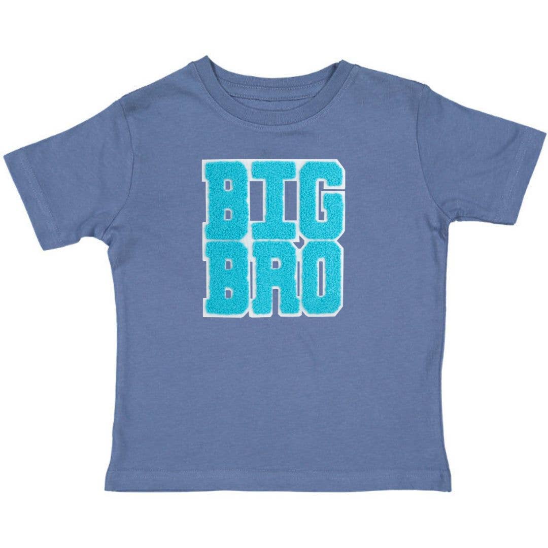 Big Bro Patch T-Shirt - Family Fun - Birth Announcement