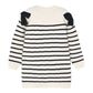 Mayoral 4916 Macchiato Stripe Sweater Dress