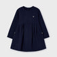 Navy Blue Roma Stitch Dress