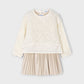 Mayoral 4925 Two Piece Shift Dress and Sweater