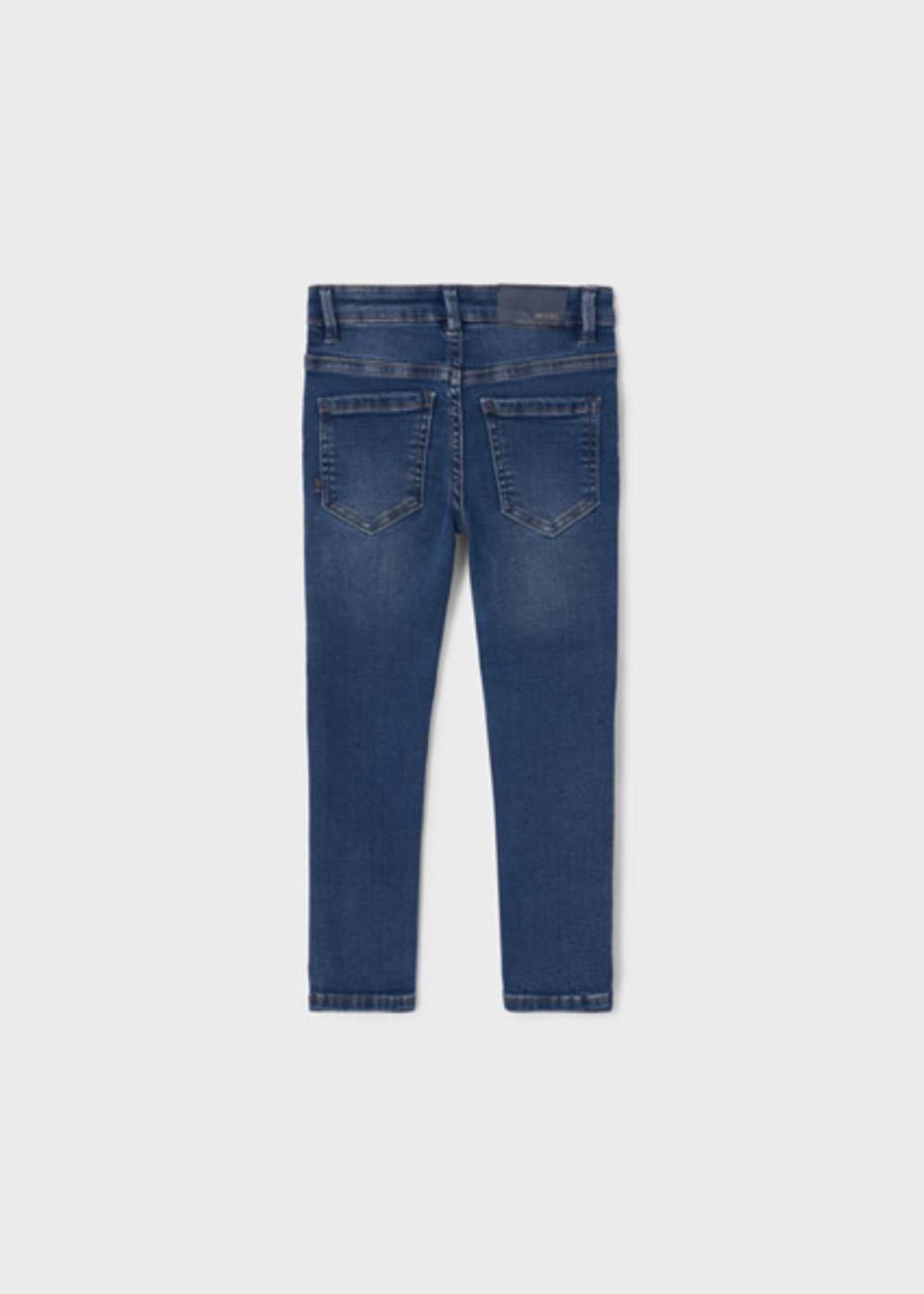 Medium Wash Straight Leg Jean