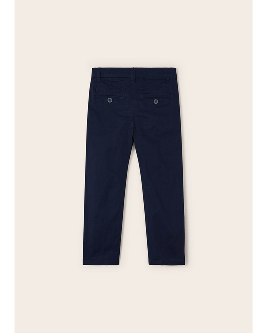 Navy Chino Trousers