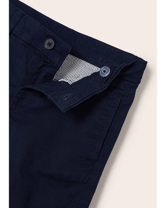 Navy Chino Trousers