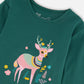 Organic Cotton Long Sleeve T-Shirt Dark Green