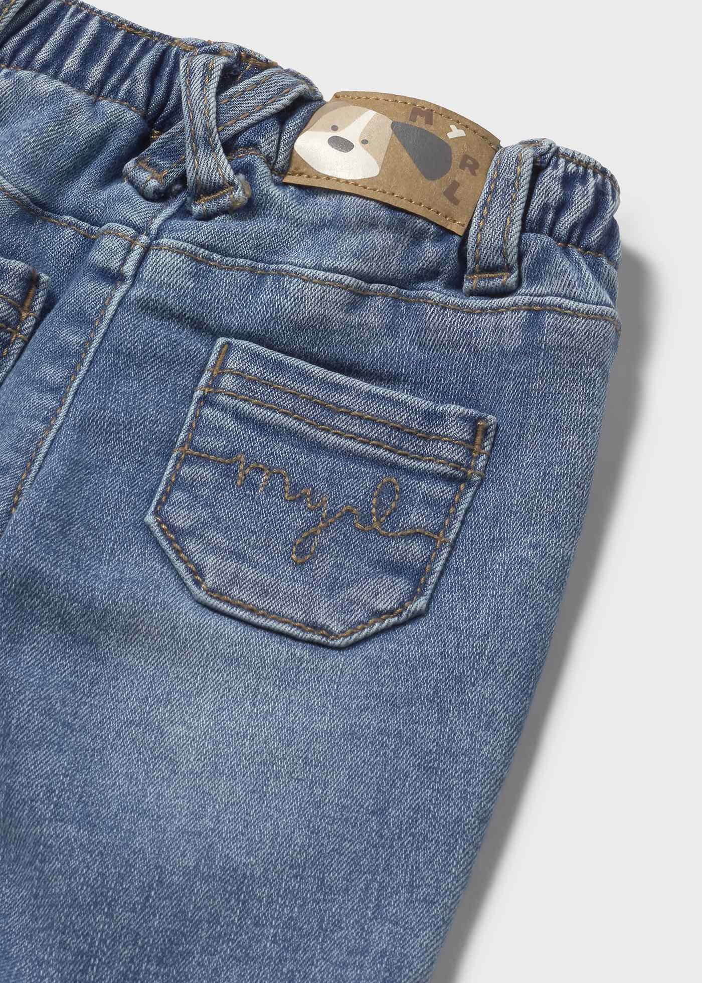 Mayoral 593 Medium Wash Baby Jeans