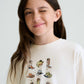 Mayoral 6005 Girl Boot Print T-shirt