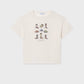 Mayoral 6005 Girl Boot Print T-shirt