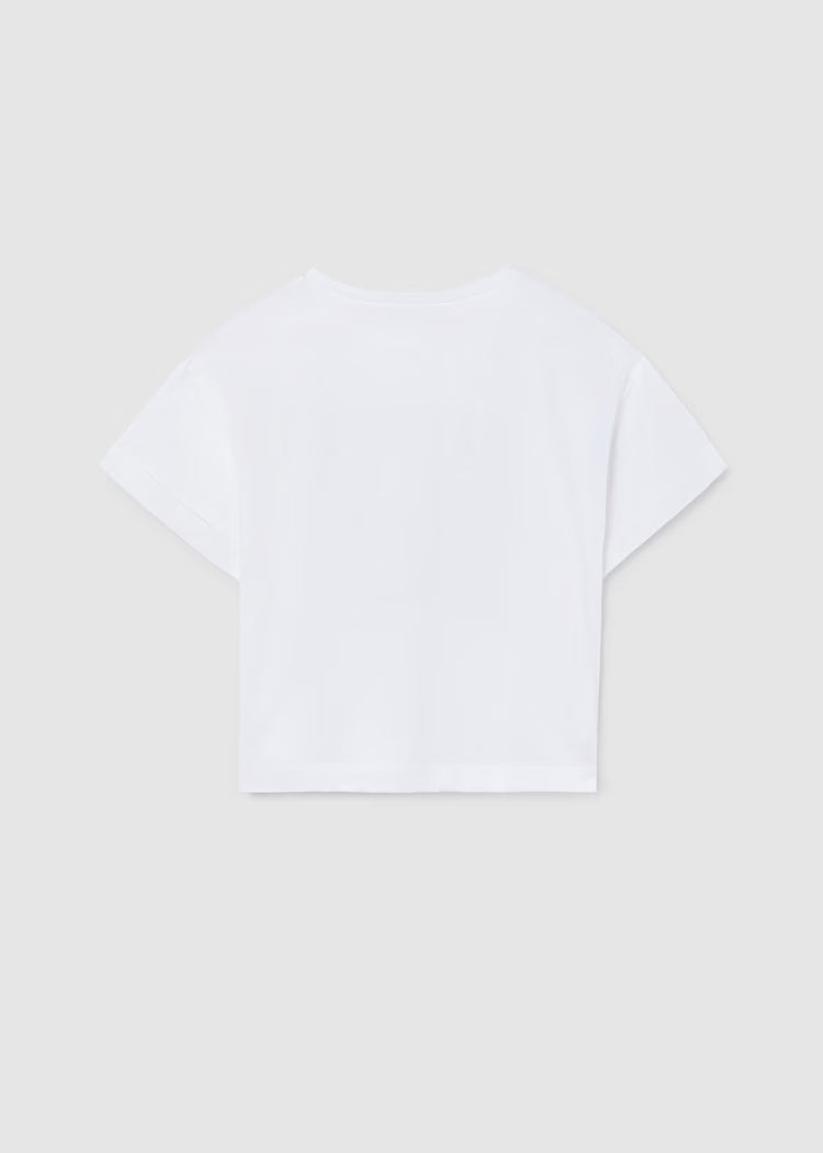 Mayoral 6009 Girl Graphic T-Shirt