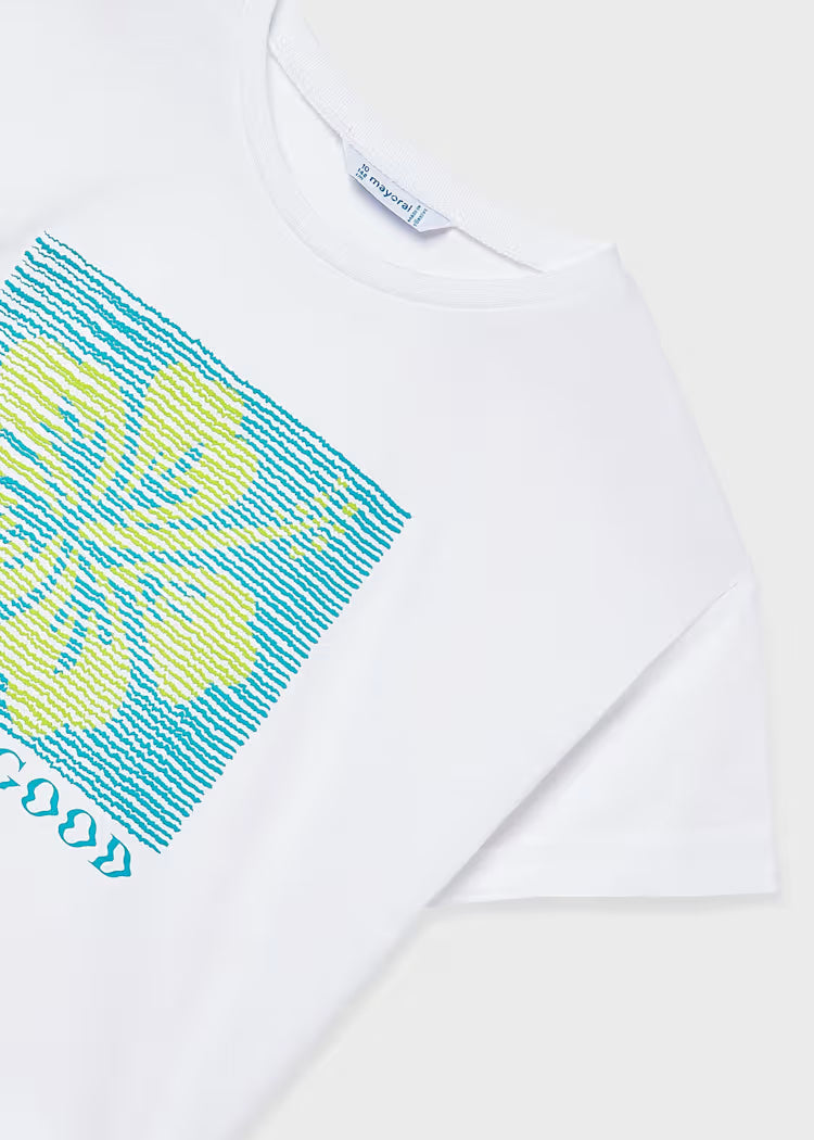 Mayoral 6009 Girl Graphic T-Shirt