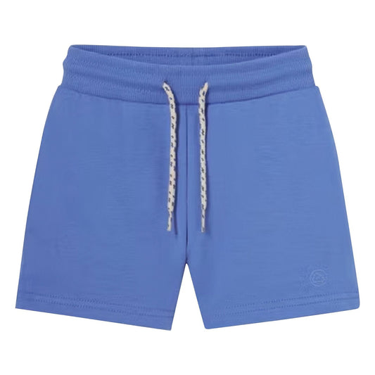 Capri Blue Pull On Baby Shorts