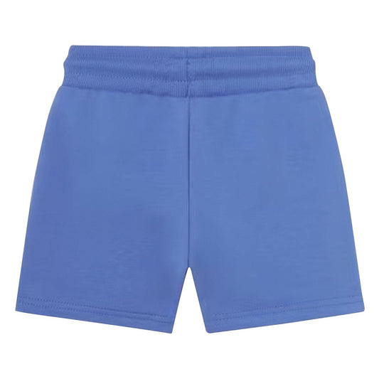 Capri Blue Pull On Baby Shorts