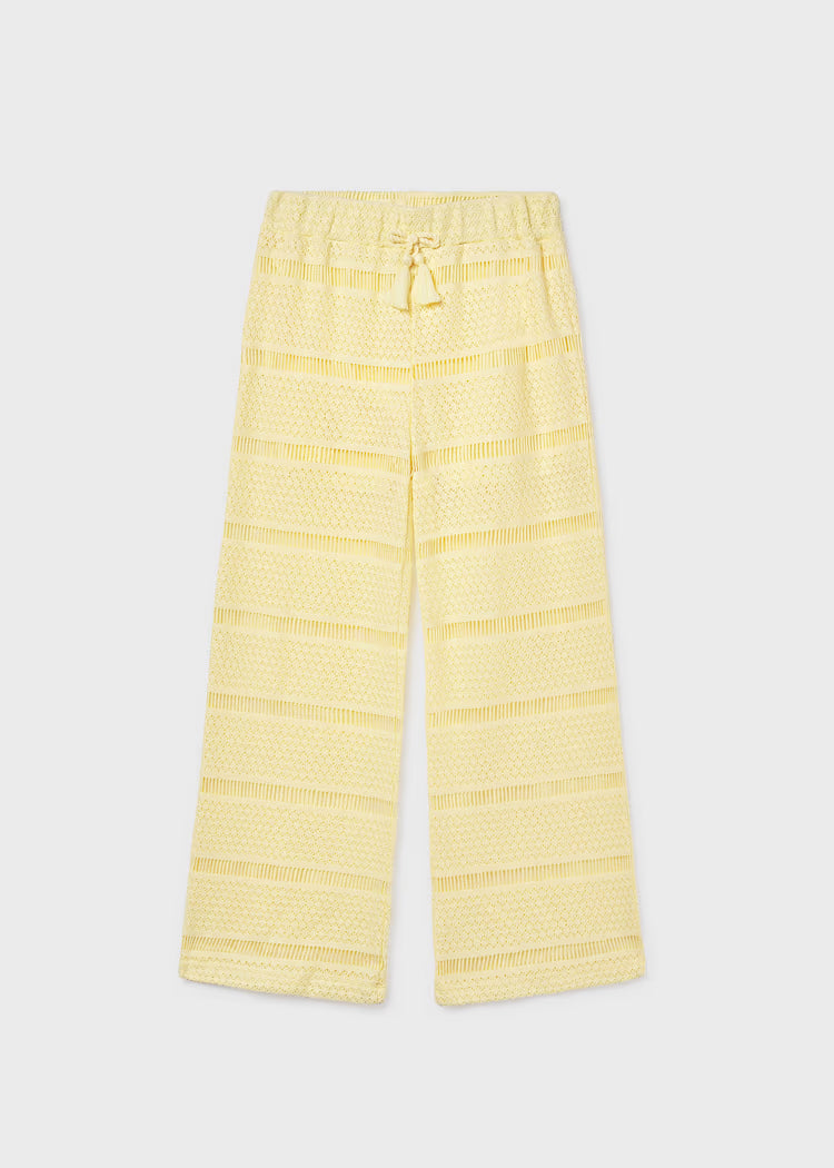 Mayoral 6550 Girl Crochet Pants