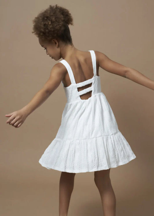 Tween White Lace Dress