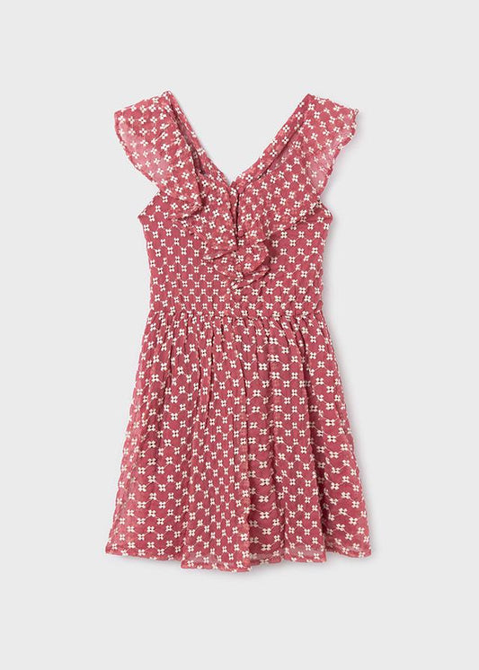 Berry Flower Dress