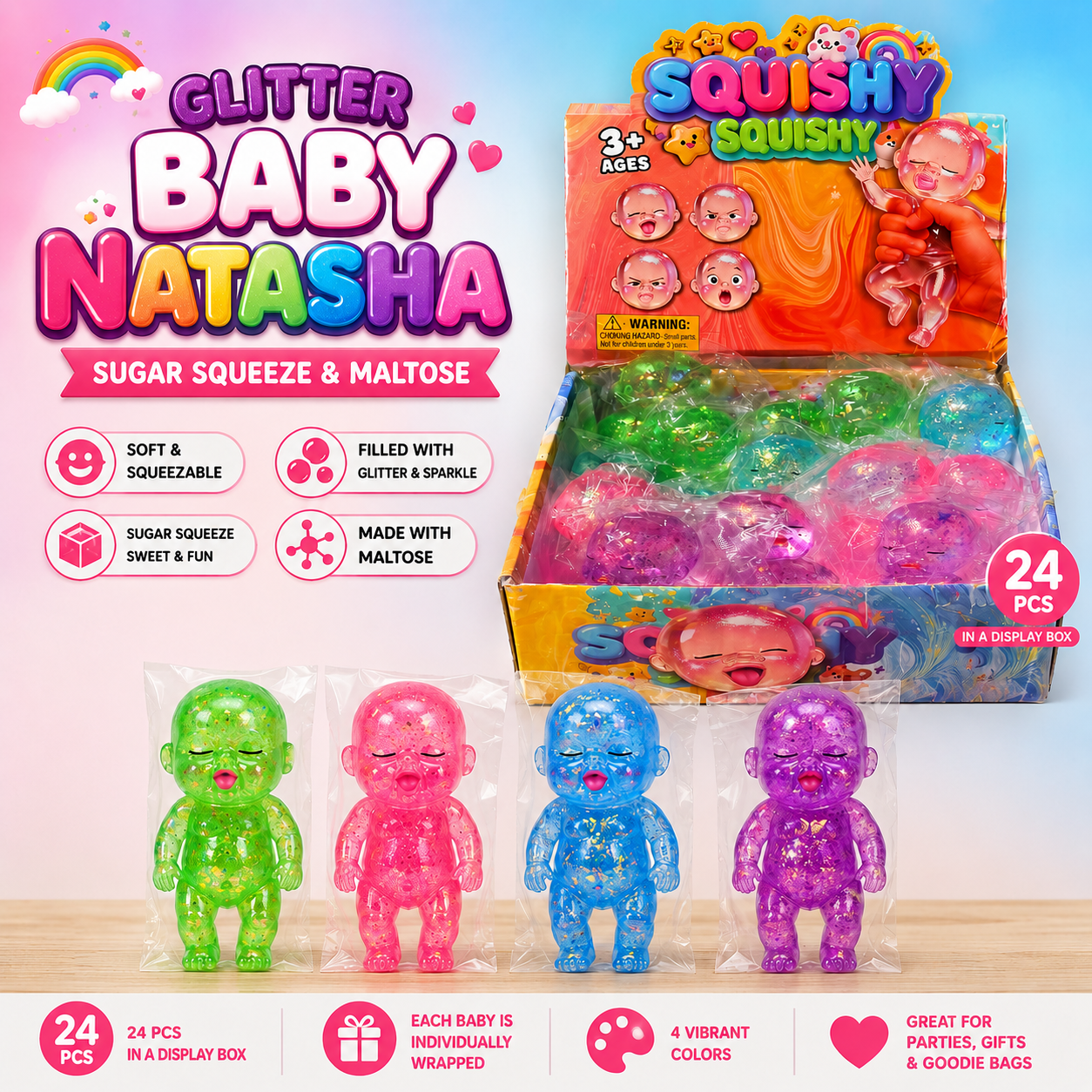 Glitter Baby Natasha (Medium Size)